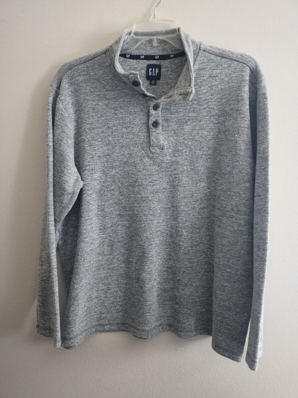 Nautical style Lightweight GAP gray sweater size XXL